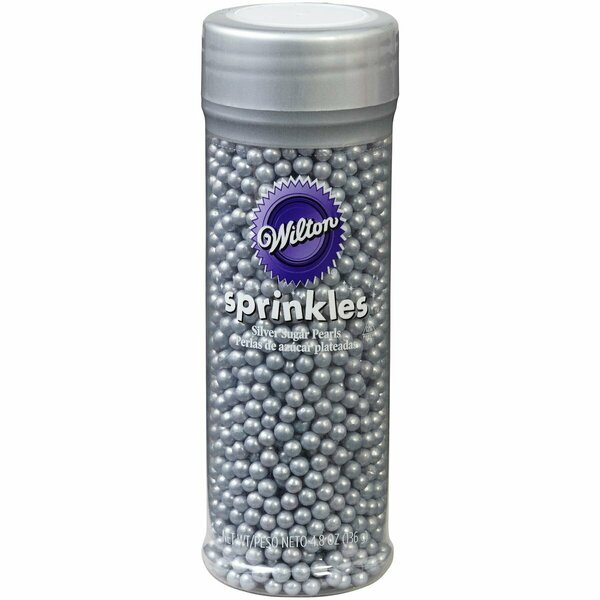 Wilton SILVER -SUGAR PEARLS W7101174